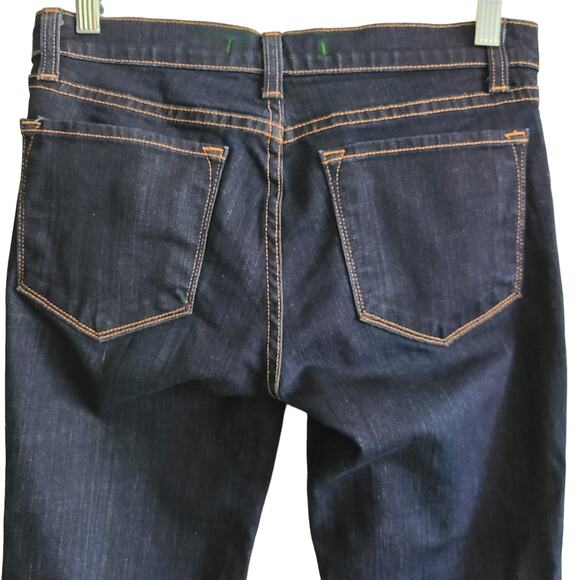 J BRAND The Cigarette Leg Ink Dark Wash Stretch Denim Jeans‎ Women's 27 TALL - Picture 6 of 14